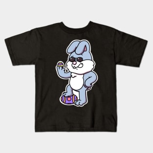 Cool Easter Bunny Kids T-Shirt